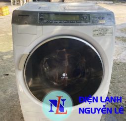 Máy giặt + Sấy PANASONIC NA-VX7200R date 2013 sấy block, Tiết kiệm điện, Nanoe, hình thức còn mới >9