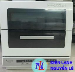 Máy rửa chén nội địa Nhật Panasonic NP-TR7 date 2014, rửa nóng, sấy nóng 80độ