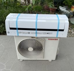 Máy lạnh Toshiba RAS-H221PKS 1HP gas R32 date 2022 xài lướt cực đẹp