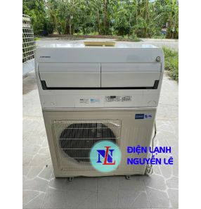 Máy lạnh cũ nội địa Nhật Mitsubishi 2.5HP (Inverter, Plasma ion, Autoclean) mắt thần 