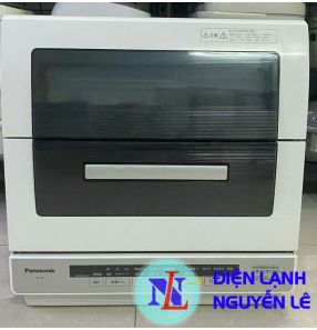 Máy rửa chén nội địa Nhật Panasonic NP-TR7 date 2014, rửa nóng, sấy nóng 80độ